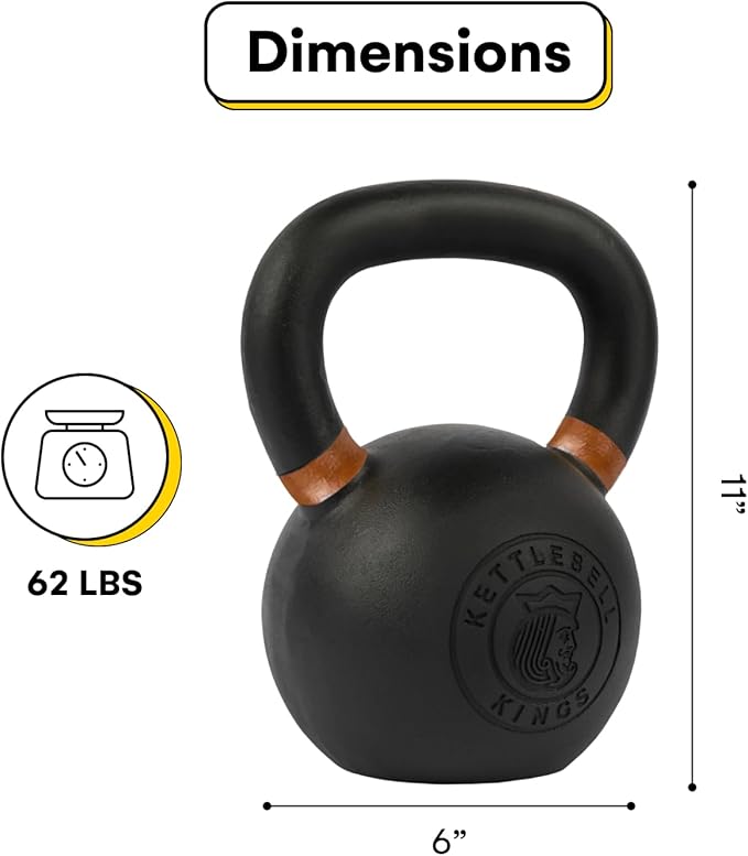 Kettlebell Kings Powder Coated Kettlebell Weights - 9-97