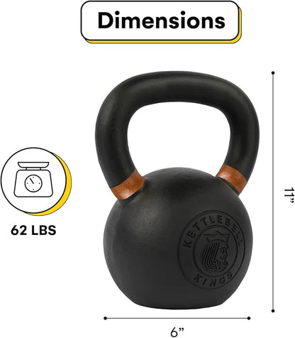 Kettlebell Kings Powder Coated Kettlebell Weights - 9-97