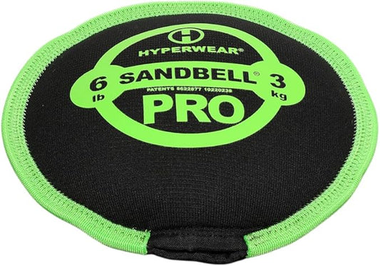 Hyperwear SandBell PRO Workout Sandbag Kettlebell Ships Pre-Filled 6-70 lbs