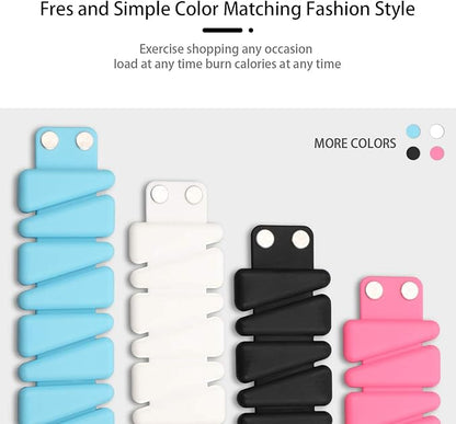 Silicone Wrist Weight Band Wristband(2-PCS Set, 1Lb/pcs S,2Lb/PCS S,2Lb/PCS L)