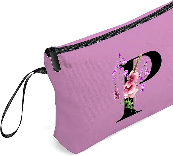 SEAMOON Birthday Inspirational Bridesmaid Proposal Team Small Gifts for Women Mom Aunt Teacher Sister Coworkers Makeup Cosmetic Bag Travel with Mirror Mothers Day Christmas Graduation P