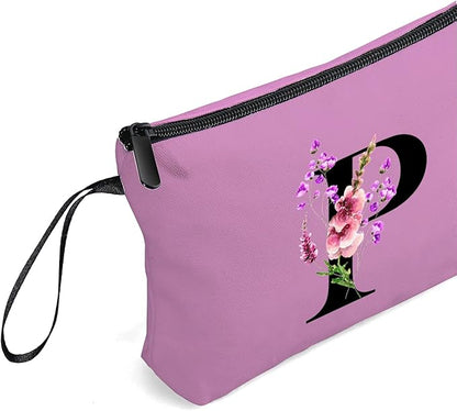SEAMOON Birthday Inspirational Bridesmaid Proposal Team Small Gifts for Women Mom Aunt Teacher Sister Coworkers Makeup Cosmetic Bag Travel with Mirror Mothers Day Christmas Graduation P