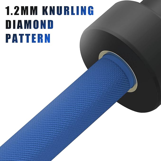 Olympic Barbell EZ Bar Curl Bar 4ft/5ft/7ft 2 Inch (300lb/330lb/400lb/700lb/1000lb/1500lb)