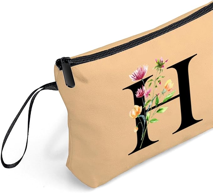 SEAMOON Birthday Inspirational Bridesmaid Proposal Team Small Gifts for Women Mom Aunt Teacher Sister Coworkers Makeup Cosmetic Bag Travel with Mirror Mothers Day Christmas Graduation H