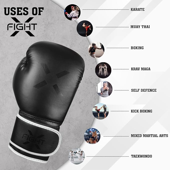 Boxing Gloves MMA Heavy Bag Boxing Gloves for Adults Boxing Practice Gloves Men and Women Lightweight Boxing Gloves for Training & Sparring Gloves Boxing for Kickboxing