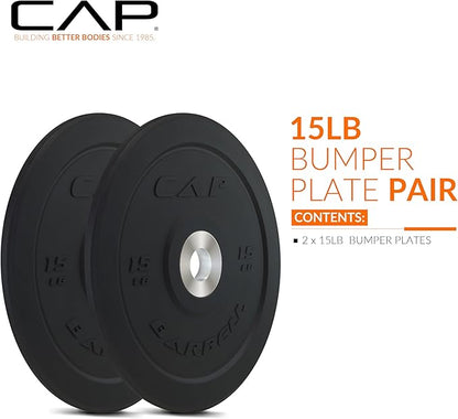 CAP Barbell Rubber Olympic Bumper Plate