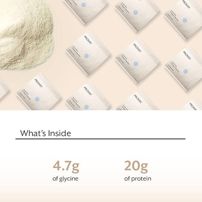Promix Collagen Peptides, Unflavored - 5lb Bulk - Hydrolyzed Collagen Protein Promotes Healthy Skin, Bones, Joints & Recovery Support - Add to Shakes, Smoothies, Beverages & Baking recipes