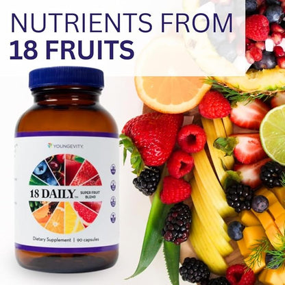 Youngevity 18 Daily Super Fruit Blend & 20 Daily Super Veggie Blend