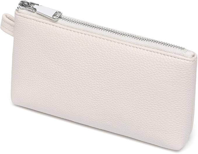 PU Leather Makeup Simple and Convenient Handbag Small Exquisite Storage Bag (Pu/French Oak)
