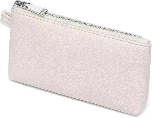 PU Leather Makeup Simple and Convenient Handbag Small Exquisite Storage Bag (Pu/French Oak)