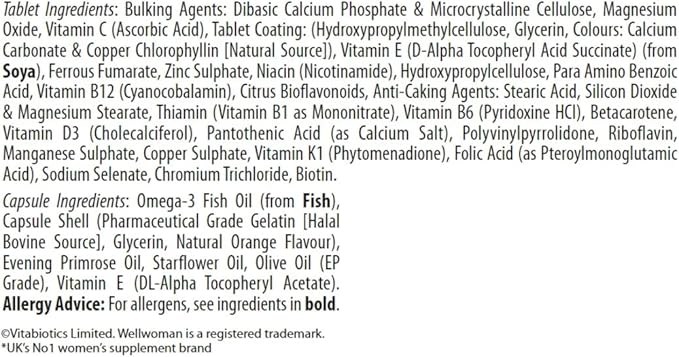 Vitabiotics Wellwoman Plus Tablets 56 Capsules