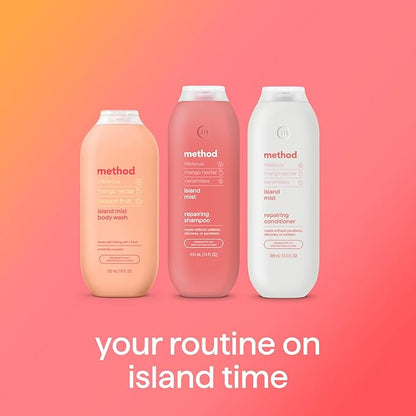 Method Repairing Conditioner, Island Mist, Hibiscus + Mango Nectar + Passion Fruit notes, 13.5oz