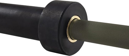 Signature Fitness Olympic Cerakote Barbell – for Home 190K PSI 1,500-Pound Capacity,