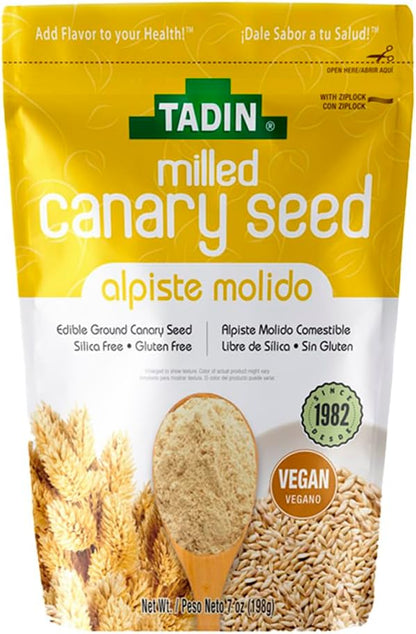Ground Canary Seed 100% Natural Dietary Supplement for Human Consumption (3 P...