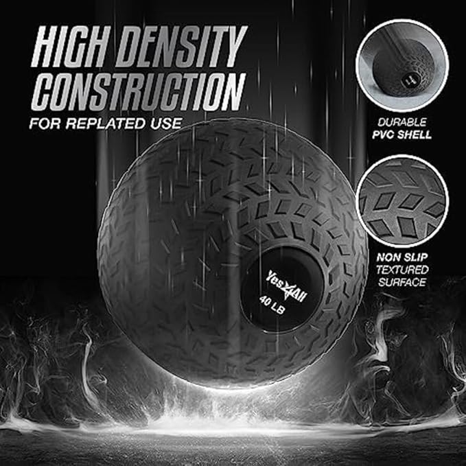 Yes4All Slam Ball 10-40lb Medicine