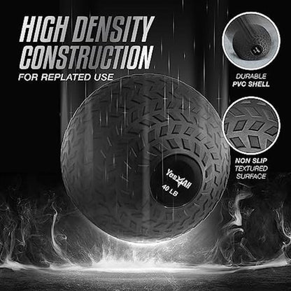 Yes4All Slam Ball 10-40lb Medicine