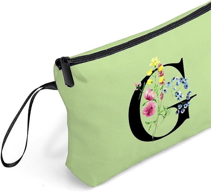 SEAMOON Maid of Honor Friendship Birthday Gifts for Women Her Aunt Sister Bridesmaid Coworkers Bride Personalized Makeup Cosmetic bag with Mirror Mothers Day Christmas Graduation G