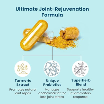 BB Company Provitalize | Probiotics for Women Digestive Health, Menopause, Joint Support | Sexy Midsection Curves, Bloat | Turmeric Curcumin Moringa | Packaging Vary | 60 Ct