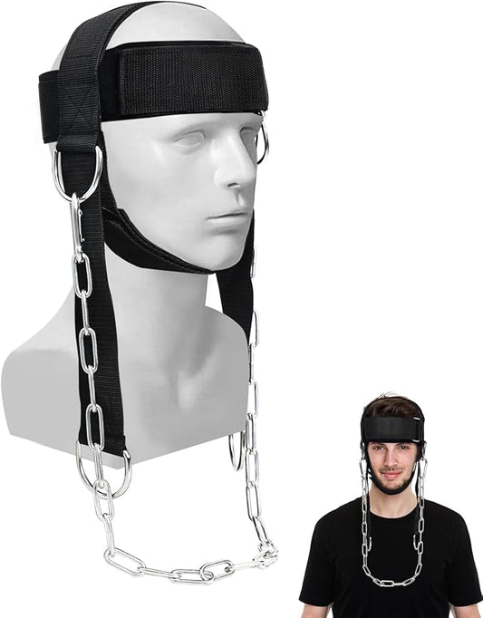 Neck Harness for Weight Lifting: Neck Exerciser Strengthener