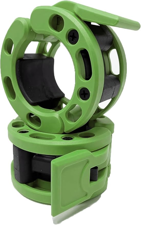 Clout Fitness Olympic Barbell Clamps Collars Quick Release 2 Inch