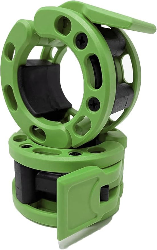 Clout Fitness Olympic Barbell Clamps Collars Quick Release 2 Inch