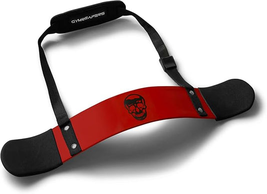 Gymreapers Bicep Arm Blaster -Thick Aluminum Support Bicep