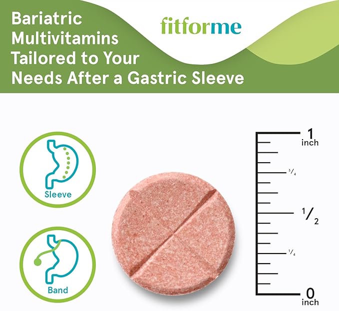 Bariatric Multivitamins After Gastric Sleeve - One a Day WLS Optimum Chewable Starter Pack - 10 Days Supply of Vitamins & Minerals, Scientifically Proven - Last Batch