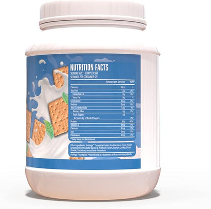 Huge Supplements Vegan Protein - Superior Plant-Based Protein Powder - 20g Protein Per Serving, Gluten Free, Lactose Free & Non-GMO (Graham Cracker)