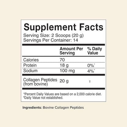 Great Lakes Wellness Collagen Peptides Powder for Skin, Hair, Nails, Joints & Digestion - Unflavored - Quick Dissolve Hydrolyzed, Non-GMO, Keto, Kosher - 10 oz - Packaging May Vary