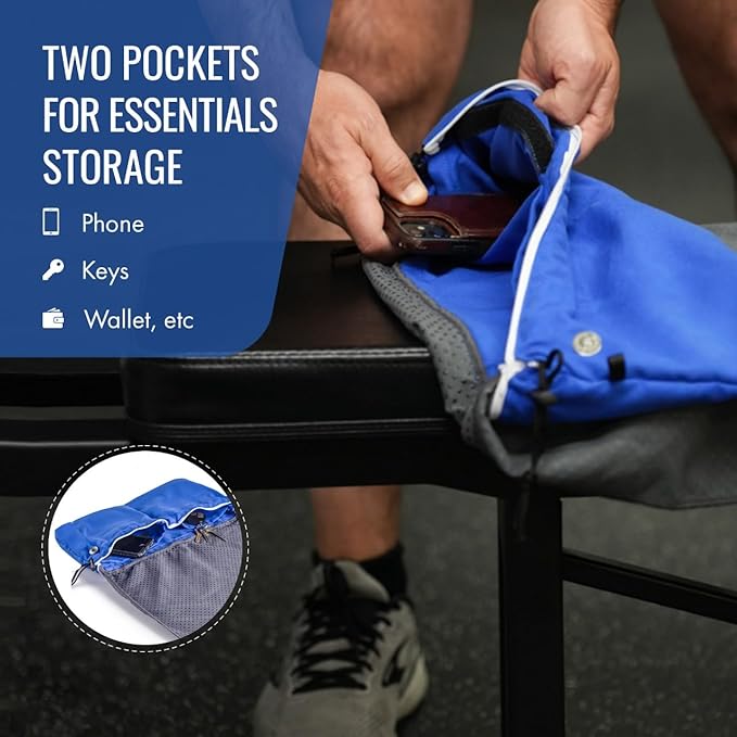 Protective Microfiber Weight Bench Cover 2 Built-In