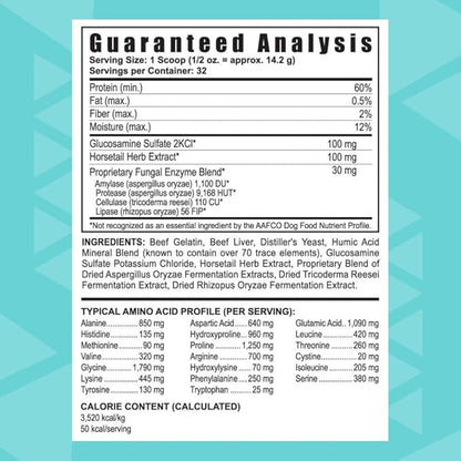 YOUNGEVITY Arthrydex Complete Nutritional Supplement | Vitamins Probiotics Enzymes | Pets Healthy Bones & Joints -1 lb Canister (Pack of 2)