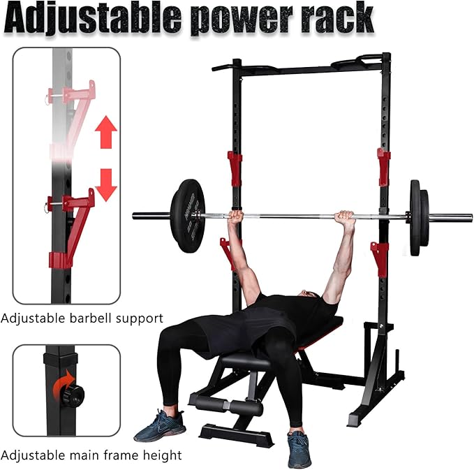 CANPA Multifunction Power Rack with Pull up Bar