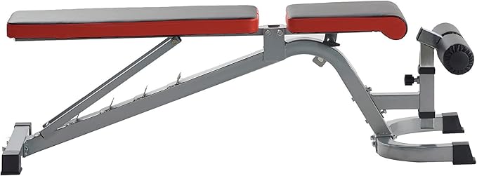 Signature Fitness Heavy Duty Adjustable and Foldable Utility