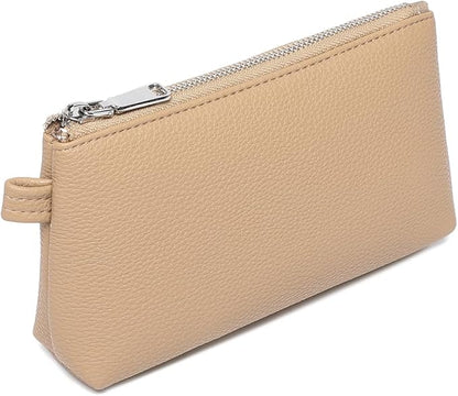 PU Leather Makeup Simple and Convenient Handbag Small Exquisite Storage Bag (Pu/Sandy)