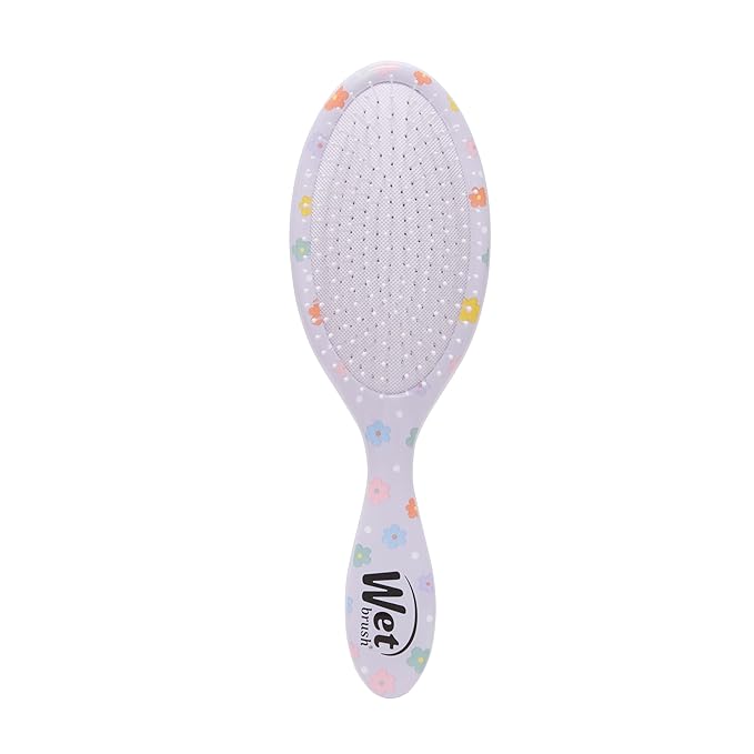 Wet Brush Original Detangling Hair Brush, Daisy (Hello Disney) - Ultra-Soft IntelliFlex Bristles - Detangler Brush Glide Through Tangles With Ease For All - For Women, Men, Wet & Dry Hair