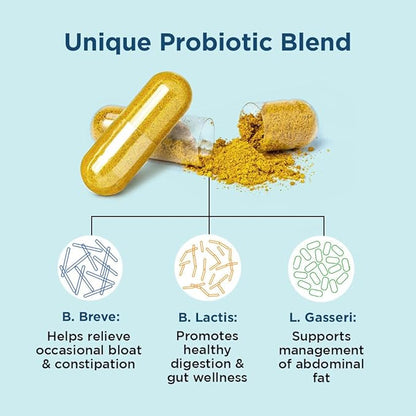 BB Company Provitalize | Womens Probiotic, Menopause | Joint Support, Sexy Midsection Curves, Digestive Health, Menopause Bloat | Turmeric Curcumin Moringa | Packaging Vary | 3 Pack
