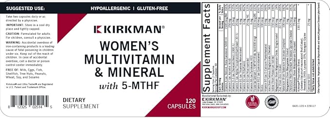 Women's Multivitamin & Mineral with 5-MTHF
