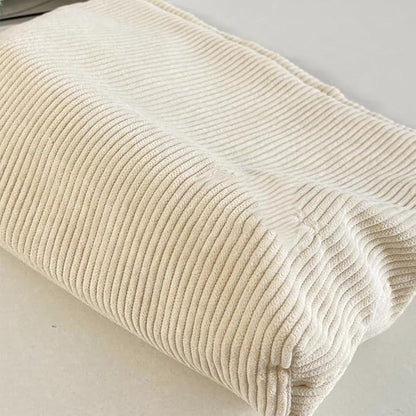 SxoSyo Cosmetic Bags for Women Makeup Bag Large Capacity Purse Travel Toiletries Zipper Storage Pouch Make up Brushes Organizer for Gifts (Corduroy, White)