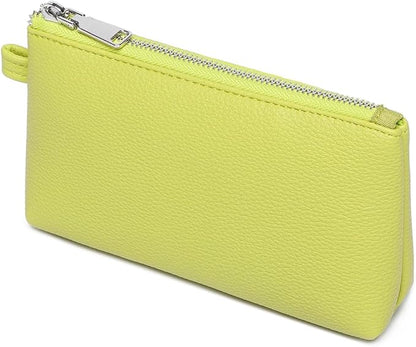 PU Leather Makeup Simple and Convenient Handbag Small Exquisite Storage Bag (Pu/Grass)
