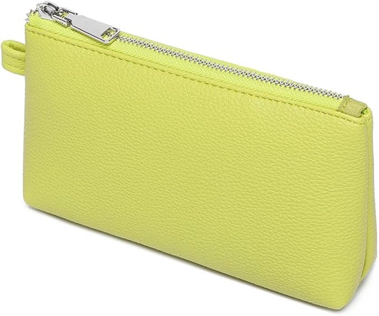 PU Leather Makeup Simple and Convenient Handbag Small Exquisite Storage Bag (Pu/Grass)
