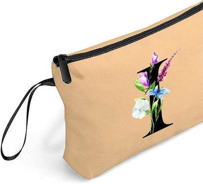 SEAMOON Birthday Inspirational Bridesmaid Proposal Team Small Gifts for Women Mom Aunt Teacher Sister Coworkers Makeup Cosmetic Bag Travel with Mirror Mothers Day Christmas Graduation I