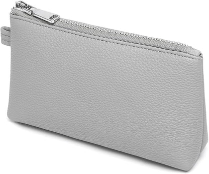 PU Leather Makeup Simple and Convenient Handbag Small Exquisite Storage Bag (Pu/Shark Gray)