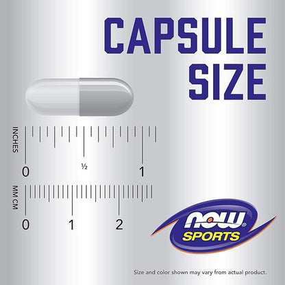 NOW Foods Sports Nutrition, ZMA (Zinc, Magnesium and Vitamin B-6), Enhanced Absorption, Sports Recovery*, 90 Capsules