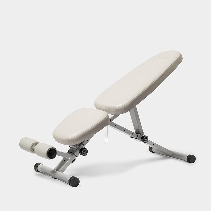 Fitness Bench, Adjustable, Collapsible, Comfortable, and Luxurious Home