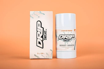DRIP Sweat - Workout Enhancer - Natural Thermogenic Hot Slimming & Body Toning Sweat Stick for Men & Women.