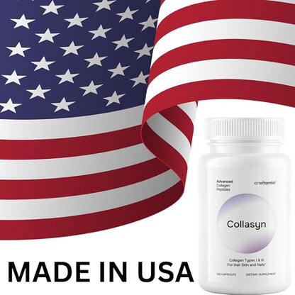 Collasyn Advanced Collagen Peptides Capsules, 120 Count