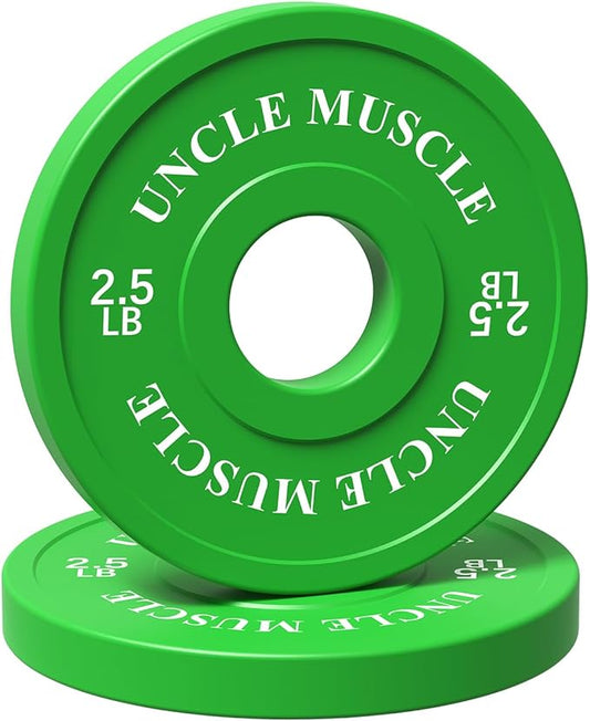 Rubber Change Plates 0.25-0.5 -0.75-1 -1.25-2.5 -5LB Set