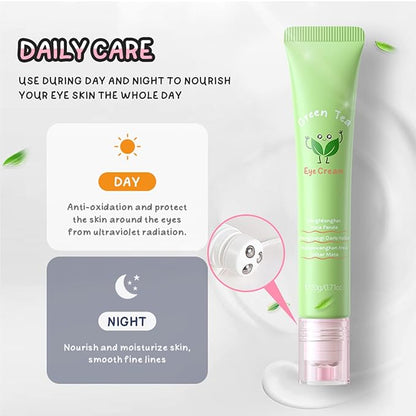 Green Tea Korean Skin Care Set, 4-In-1 Skincare Set for Women & Teen Girls, Skin Care Products: Eye Cream, Cleanser, Mud Mask, Toner, Control Oil, Shrink Pores, Skincare Sets for Girls (Green 04)