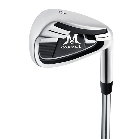 MAZEL Golf Individual Iron 1,2,3,4,5,6,7,8,9, Golf Iron with Steel Shafts for Right Handed Golfers