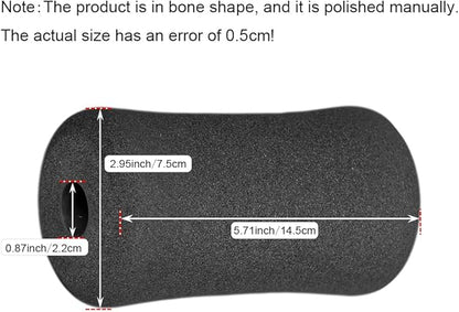 Foam Foot Pads Rollers Set of a Pair 1 Inch(2.5cm) Inch(2.5cm) Rod